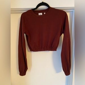 Wilfred Cropped Long Sleeve Shirt